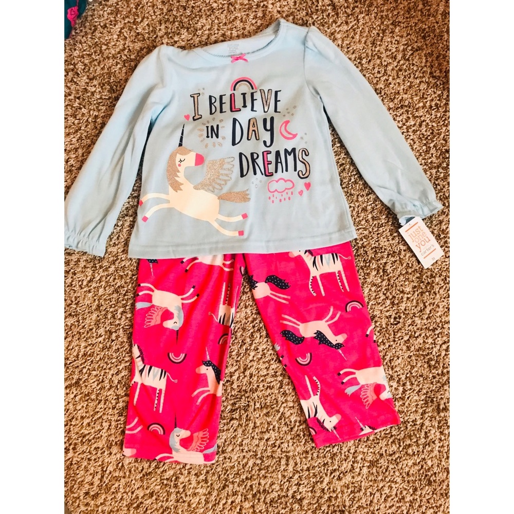 Toddler unicorn pajamas